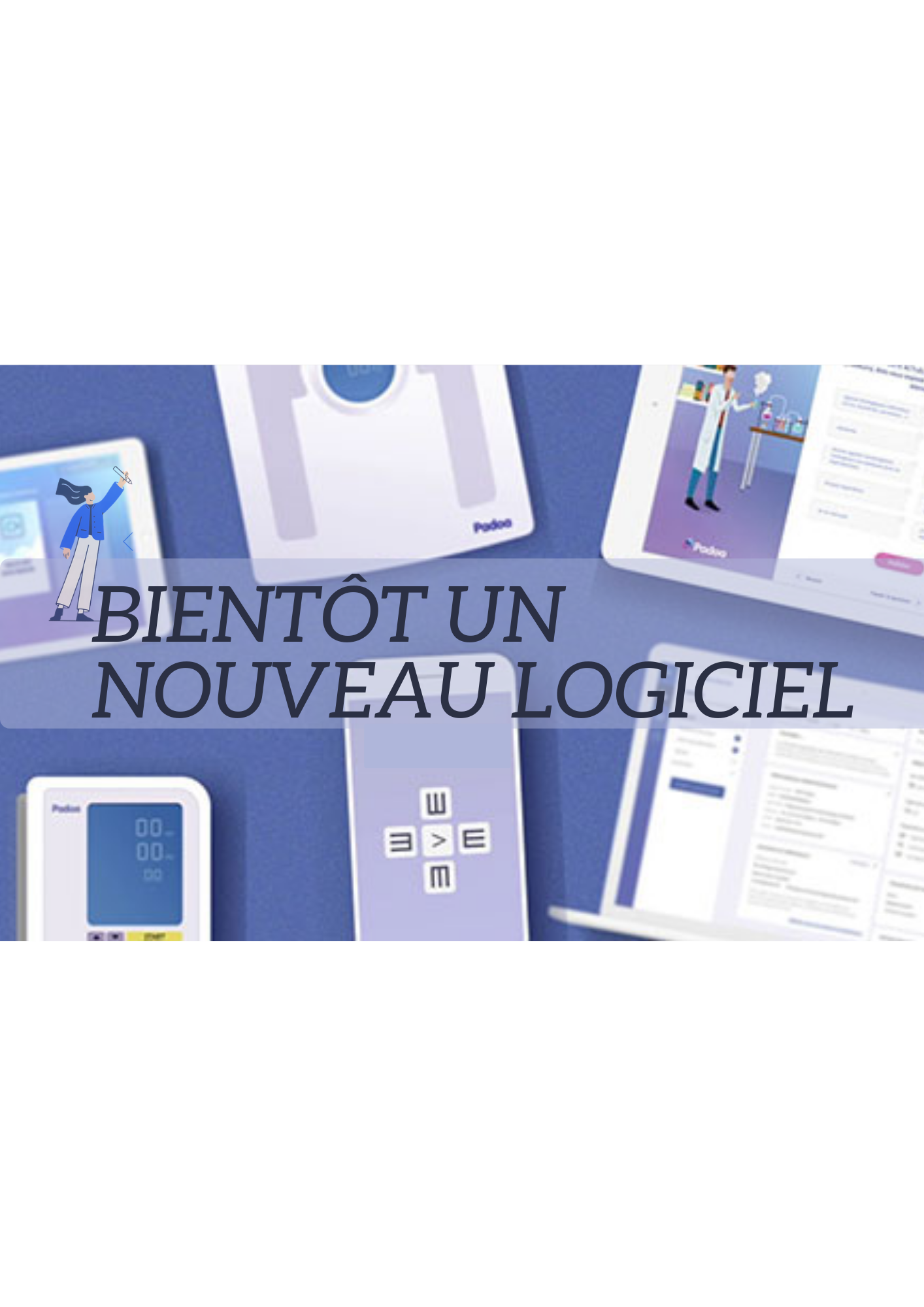 CHANGEMENT DE LOGICIEL