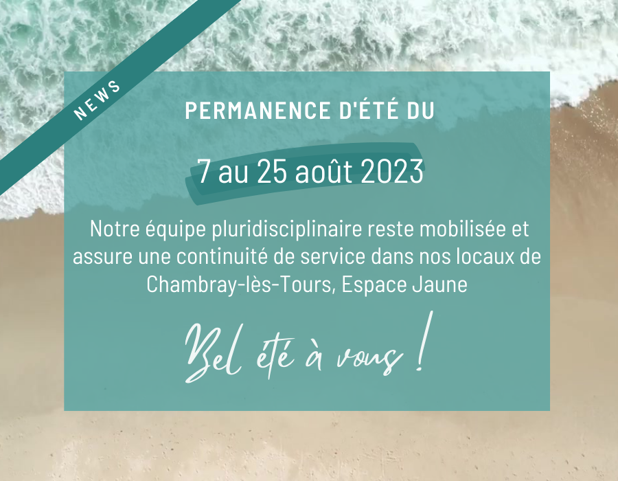 PERMANENCE D’ÉTÉ DU 7 AU 25 AOÛT 2023